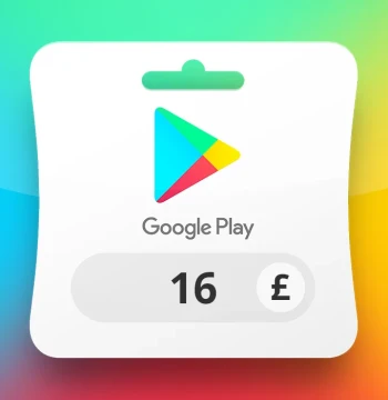 Google Play GBP 16 Gift Card UK