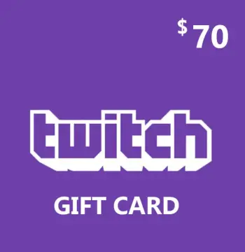 Twitch USD 70 Gift Card US