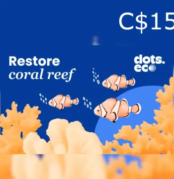 Dots.eco - Restore Coral Reef CAD 15 Gift Card CA