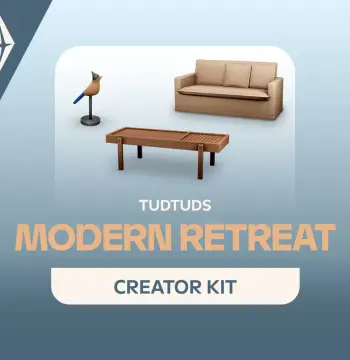 The Sims 4 - Modern Retreat Kit DLC PC EA App CD Key