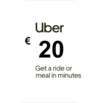 Uber EUR 20 Gift Card EU
