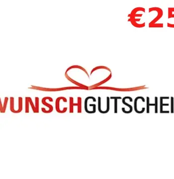 Wunschgutschein €25 Gift Card DE