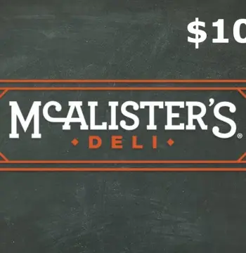 McAlisters $10 Gift Card US