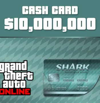 Grand Theft Auto Online - $10,000,000 Megalodon Shark Cash Card XBOX One CD Key