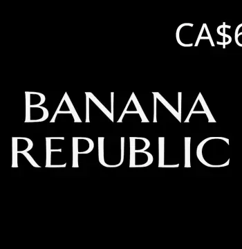 Banana Republic CAD 6 Gift Card CA