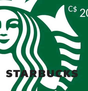 Starbucks CAD 20 Gift Card CA