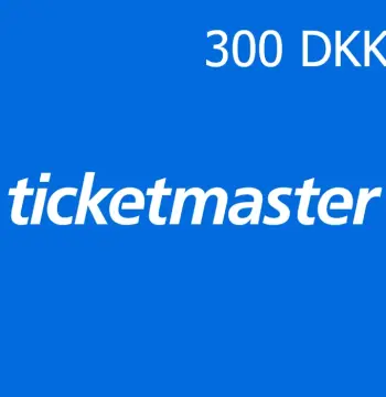 Ticketmaster 300 DKK Gift Card DK