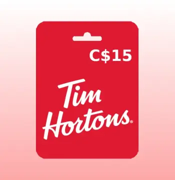 Tim Hortons CAD 15 Gift Card CA