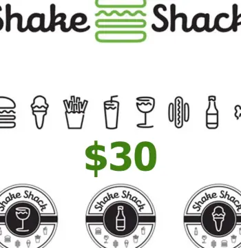 Shake Shack USD 30 Gift Card US