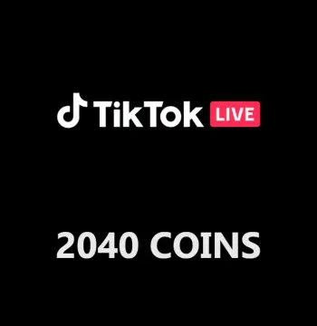 Tiktok 2040 Coins Gift Card AE