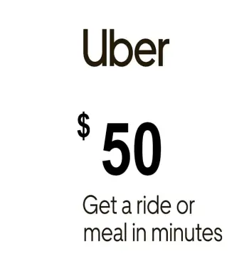 Uber USD 50 Gift Card EC