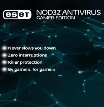 ESET NOD32 Antivirus Gamer Edition 2025 Key (1 Year / 1 PC)