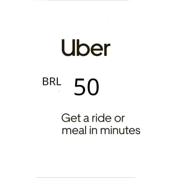 Uber BRL 50 BR Gift Card