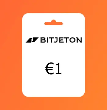 BitJeton Crypto EUR 1 Gift Card