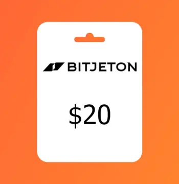 BitJeton Crypto USD 20 Gift Card