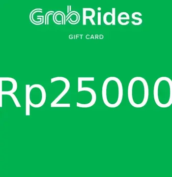 Grab Rides IDR 25000 Gift Card ID