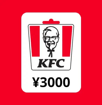 KFC JPY 3000 Gift Card JP