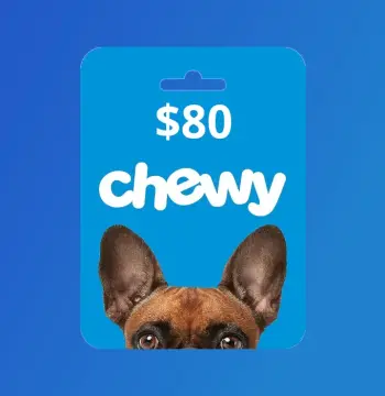 Chewy USD 80 Gift Card US