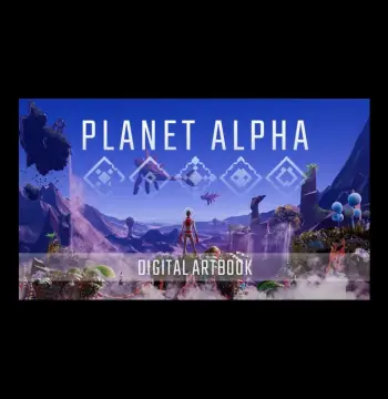 PLANET ALPHA - Digital Artbook DLC PC Steam CD Key