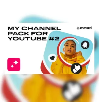 Movavi Video Editor 2023 - My Channel Pack for YouTube #2 DLC Steam CD Key