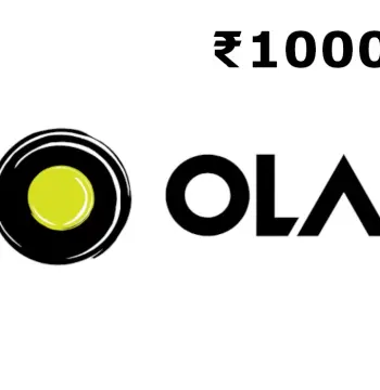 OLA Cabs ₹1000 Gift Card IN