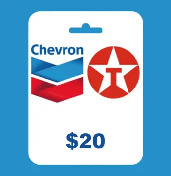 Chevron and Texaco USD 20 Gift Card US