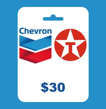 Chevron and Texaco USD 30 Gift Card US