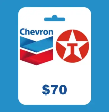 Chevron and Texaco USD 70 Gift Card US