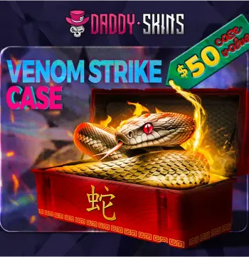 DaddySkins Venom Strike Case
