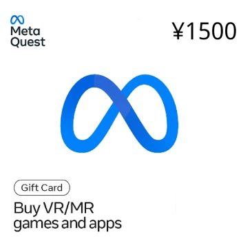 Meta Quest JPY 1500 Gift Card JP