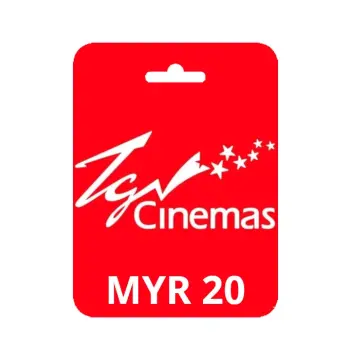 TGV Cinemas MYR 20 Gift Card MY