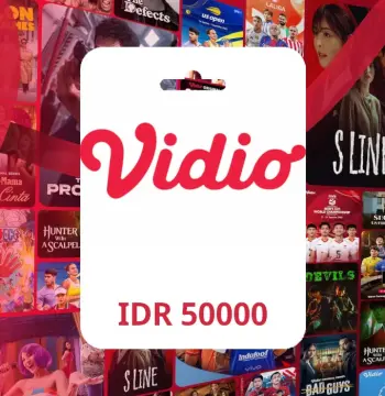 Vidio.com IDR 50000 Gift Card ID