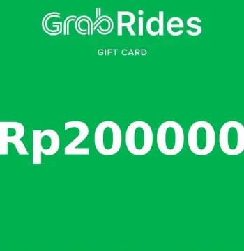 Grab Rides IDR 200000 Gift Card ID