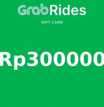 Grab Rides IDR 300000 Gift Card ID