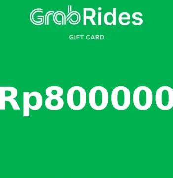 Grab Rides IDR 800000 Gift Card ID
