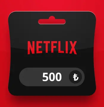 Netflix TRY 500 Gift Card TR