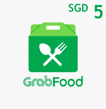 Grab Food SGD 5 Gift Card SG