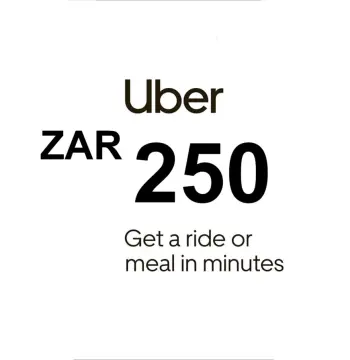 Uber ZAR 250 Voucher
