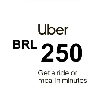 Uber BRL 250 Voucher BR
