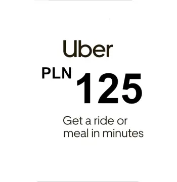 Uber PLN 125 Gift Card PL