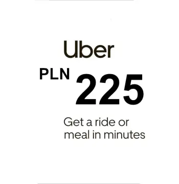 Uber PLN 225 Gift Card PL