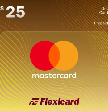 MasterCard Prepaid (Flexicard) 25 USD Gift Card