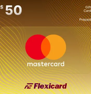 MasterCard Prepaid (Flexicard) 50 USD Gift Card