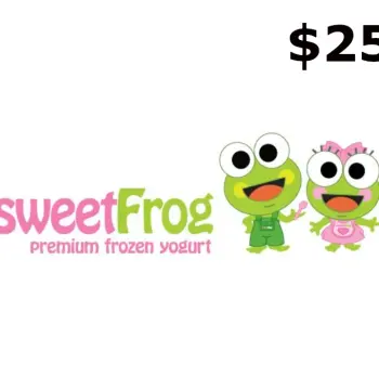 SweetFrog Frozen Yogurt $25 Gift Card US