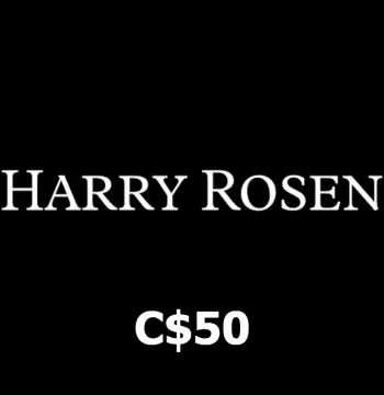 Harry Rosen Inc. C$50 Gift Card CA