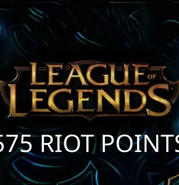 League of Legends 575 RP Prepaid Card EU