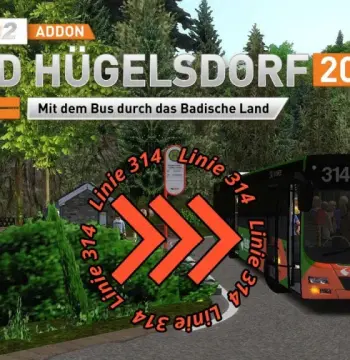 OMSI 2 Add-on Bad Hügelsdorf 2020 DLC EU PC Steam Altergift