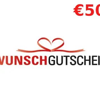 Wunschgutschein EUR 50 Gift Card DE