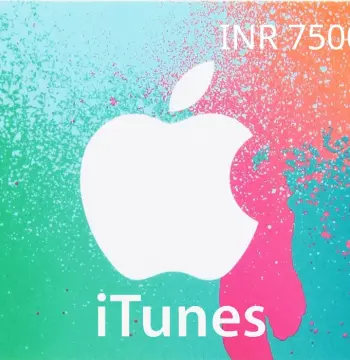 iTunes ₹7500 INR Card