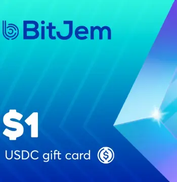 BitJem Crypto Gift Card (USDC) $1